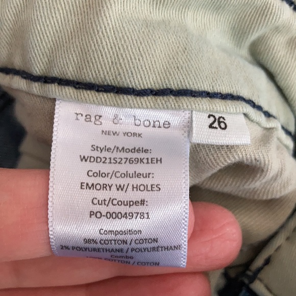 RAG & BONE jeans. - Picture 6 of 6